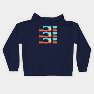 LOVE LOVE LOVE Kids Hoodie